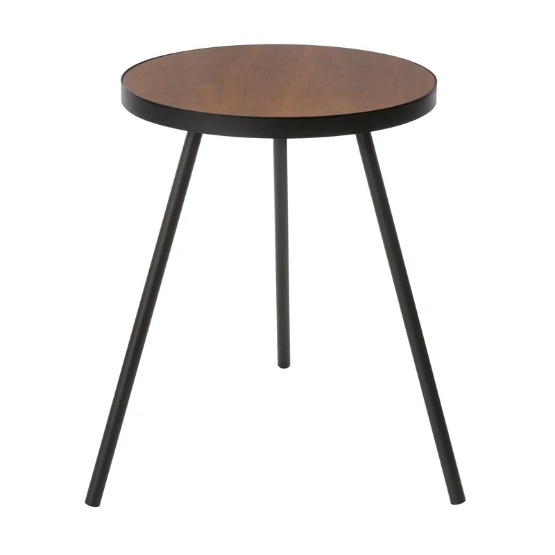 Tower side table Black