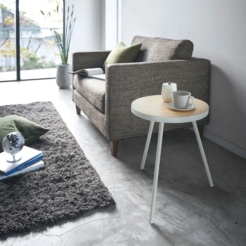 Tower side table