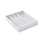 Range-couverts Yamazaki TOWER en diagonale, blanc | One Horizon