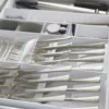 Yamazaki Besteckeinsatz TOWER diagonal Weiss, Detailansicht 10 | One Horizon