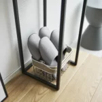 Yamazaki TOWER Decorative Shelf, Black, Detail View 9 | One Horizon