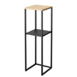 Yamazaki TOWER Decorative Shelf, Black, Detail View 14 | One Horizon