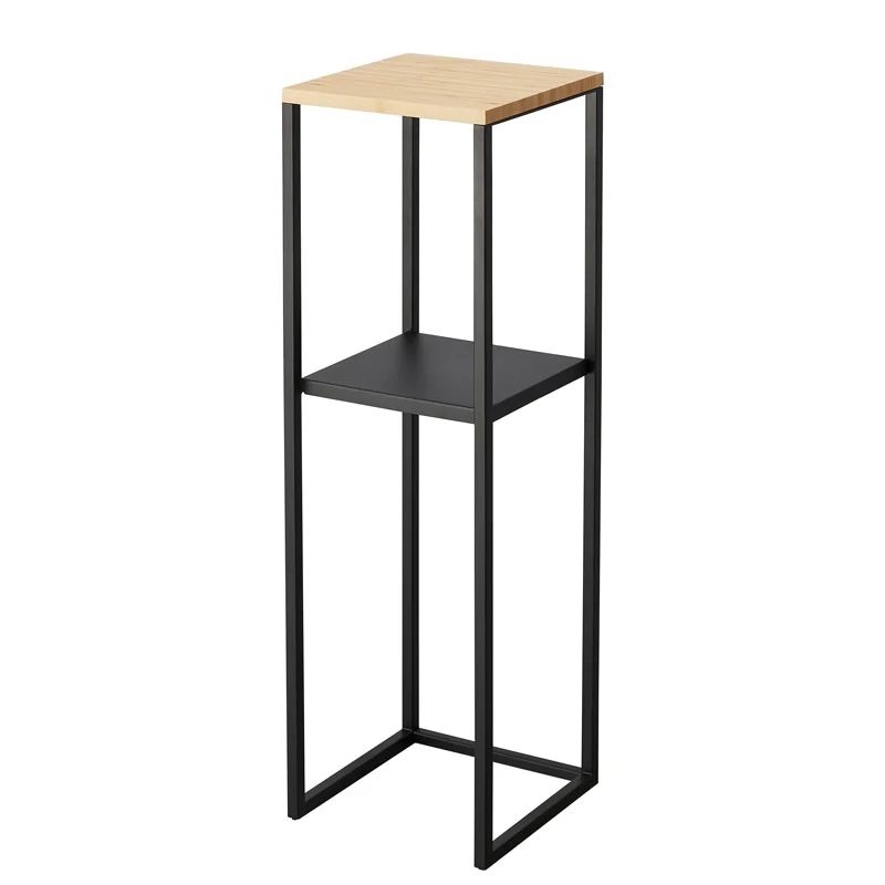 Yamazaki TOWER Decorative Shelf, Black, Detail View 14 | One Horizon