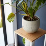 Yamazaki TOWER Decorative Shelf, White, Detail View 6 | One Horizon