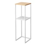 Yamazaki TOWER Decorative Shelf, White, Detail View 13 | One Horizon