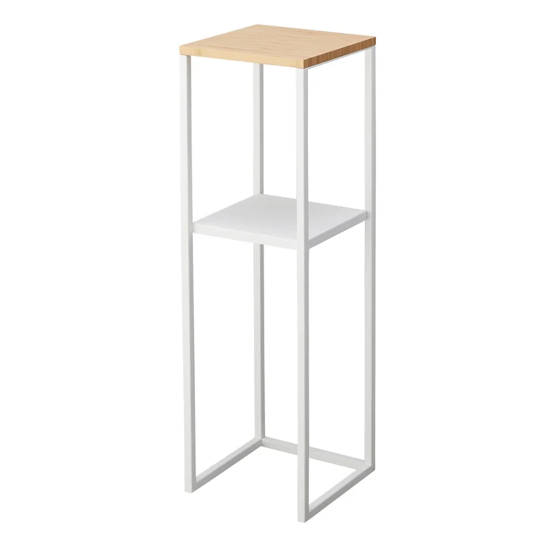 Yamazaki TOWER Decorative Shelf, White, Detail View 13 | One Horizon