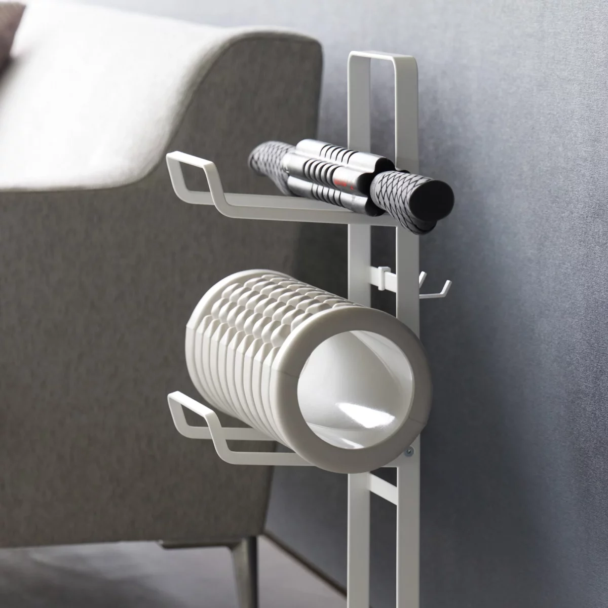 Yamazaki Fitnessgeräte-Ständer TOWER Weiss, Detailansicht 7 | One Horizon
