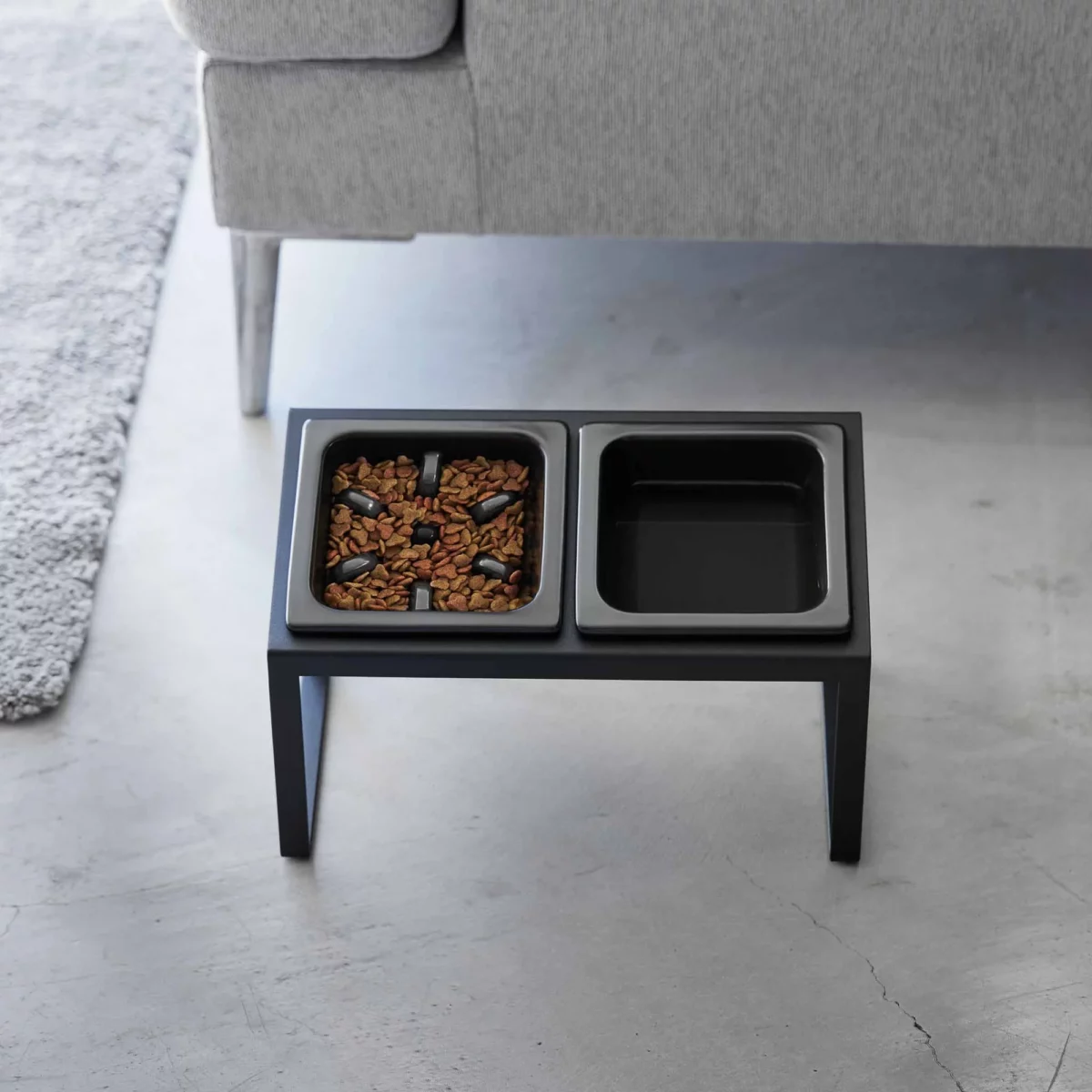 Ensemble de gamelles Yamazaki NOOKS avec support, noir, vue détaillée 5 | One Horizon