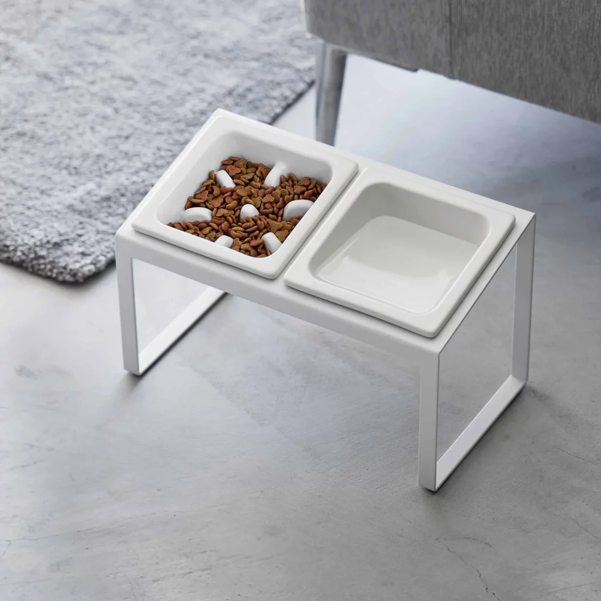 Ensemble de gamelles Yamazaki NOOKS avec support, blanc, vue détaillée 4 | One Horizon