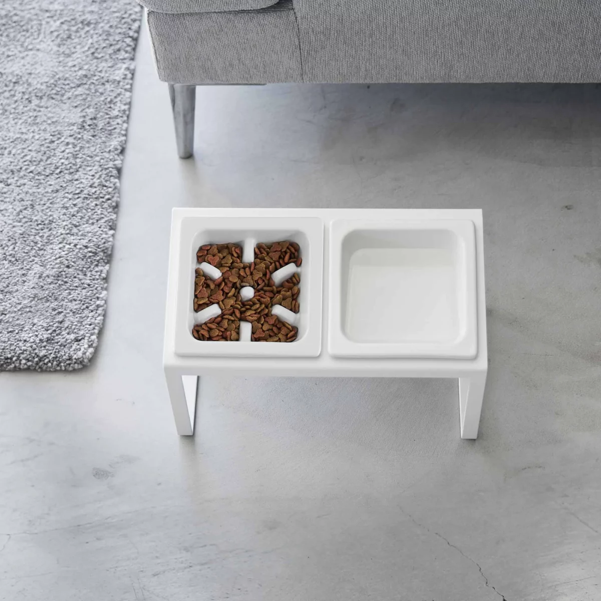 Ensemble de gamelles Yamazaki NOOKS avec support, blanc, vue détaillée 5 | One Horizon