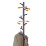 Yamazaki Garderobe BRANCH Schwarz, Detailansicht 3 | One Horizon
