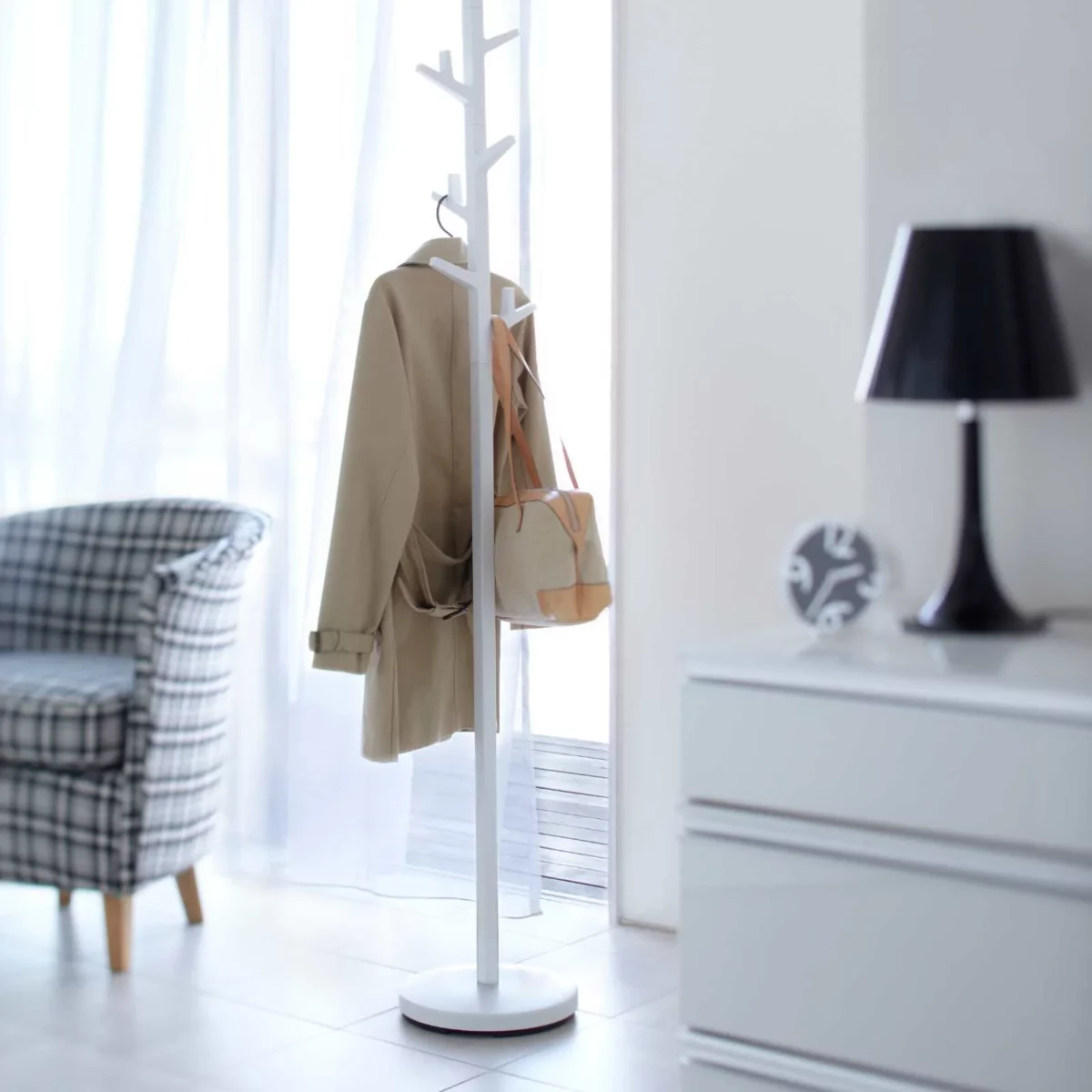 Yamazaki Garderobe BRANCH Weiss, Detailansicht 2 | One Horizon
