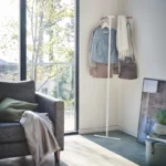 Yamazaki Garderobe CORNER TOWER Weiss, Detailansicht 10 | One Horizon