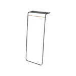 Yamazaki Garderobe mit Regal TOWER Schwarz | One Horizon