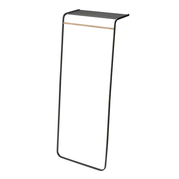 Garderobe mit Regal TOWER - Schwarz