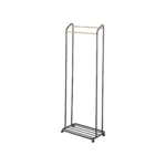 Yamazaki Garderobe mit Rollen TOWER Schwarz | One Horizon