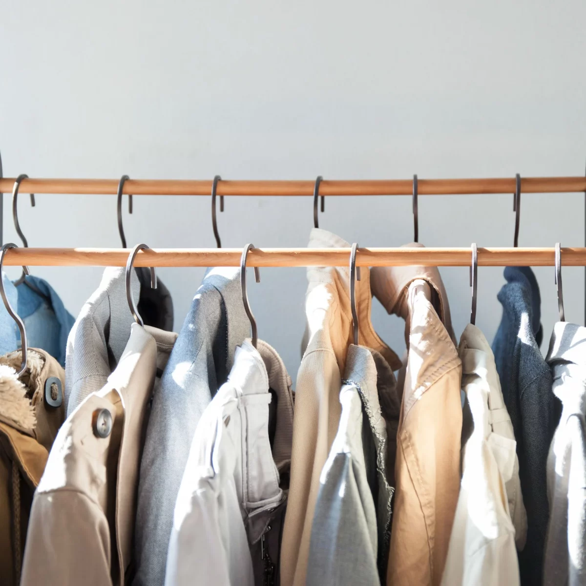 Yamazaki Garderobe mit Rollen TOWER Schwarz, Detailansicht 5 | One Horizon