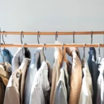 Yamazaki Garderobe mit Rollen TOWER Schwarz, Detailansicht 5 | One Horizon