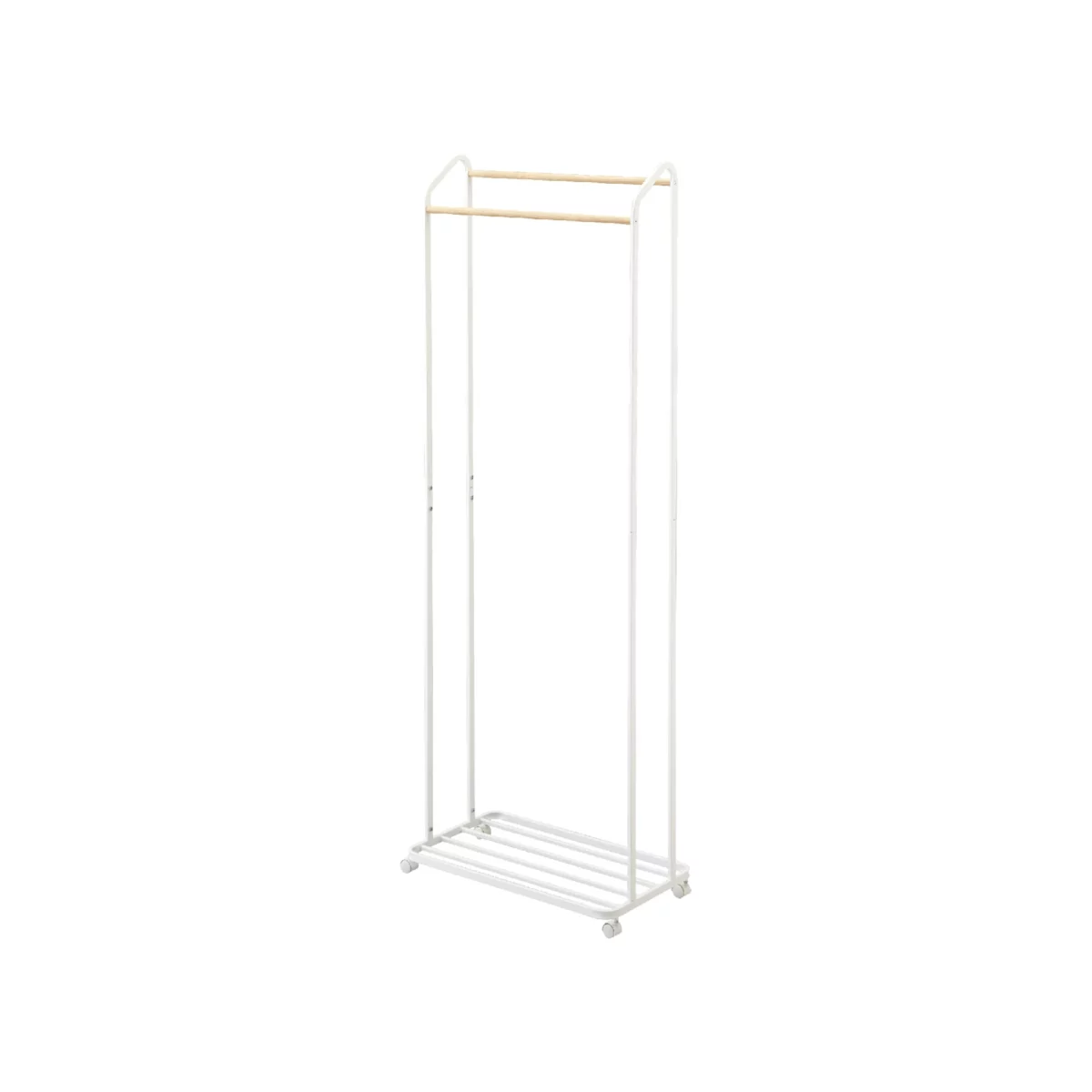 Yamazaki Garderobe mit Rollen TOWER Weiss | One Horizon