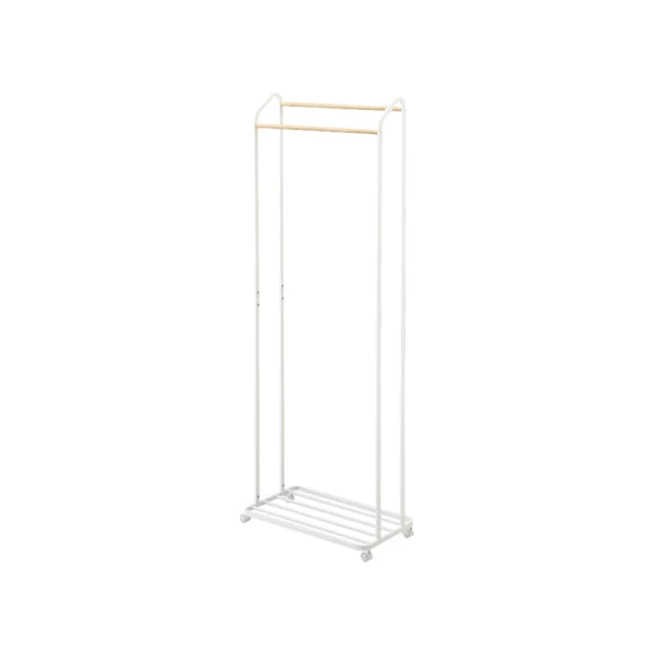 Garderobe mit Rollen TOWER - Weiss