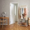 Yamazaki Garderobe mit Rollen TOWER Weiss, Detailansicht 2 | One Horizon
