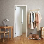 Yamazaki Garderobe mit Rollen TOWER Weiss, Detailansicht 7 | One Horizon