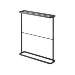 Yamazaki Handtuchhalter TOWER Schwarz, Detailansicht 3 | One Horizon