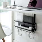 Yamazaki Kabel-Organizer SMART für den Schreibtisch Schwarz, Detailansicht 2 | One Horizon