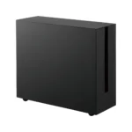 Yamazaki Kabelbox TOWER mit Rollen Schwarz | One Horizon