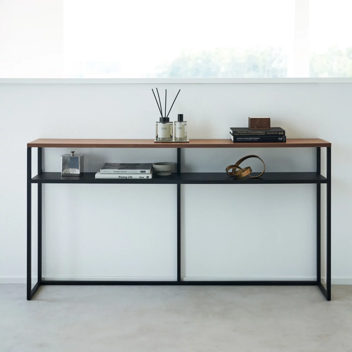 Console table with shelf TOWER
