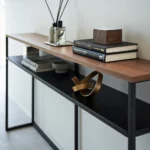 Console table with shelf TOWER