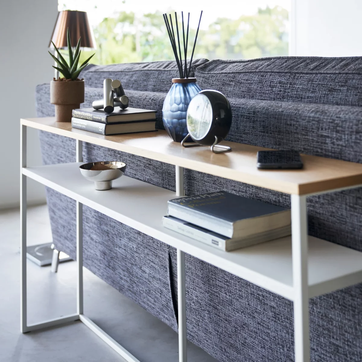Console table with shelf TOWER