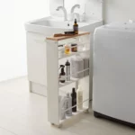 Yamazaki Küchenwagen TOWER mit Griff Weiss, Detailansicht 5 | One Horizon