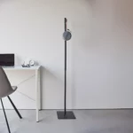 Yamazaki TOWER Height-Adjustable Lantern Stand, Black, Detail View 5 | One Horizon