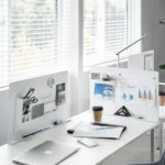 Yamazaki Magnetwand TOWER für den Schreibtisch Weiss, Detailansicht 9 | One Horizon