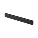 Yamazaki TOWER Magnetic Knife Rack in Black, isolated on a white background