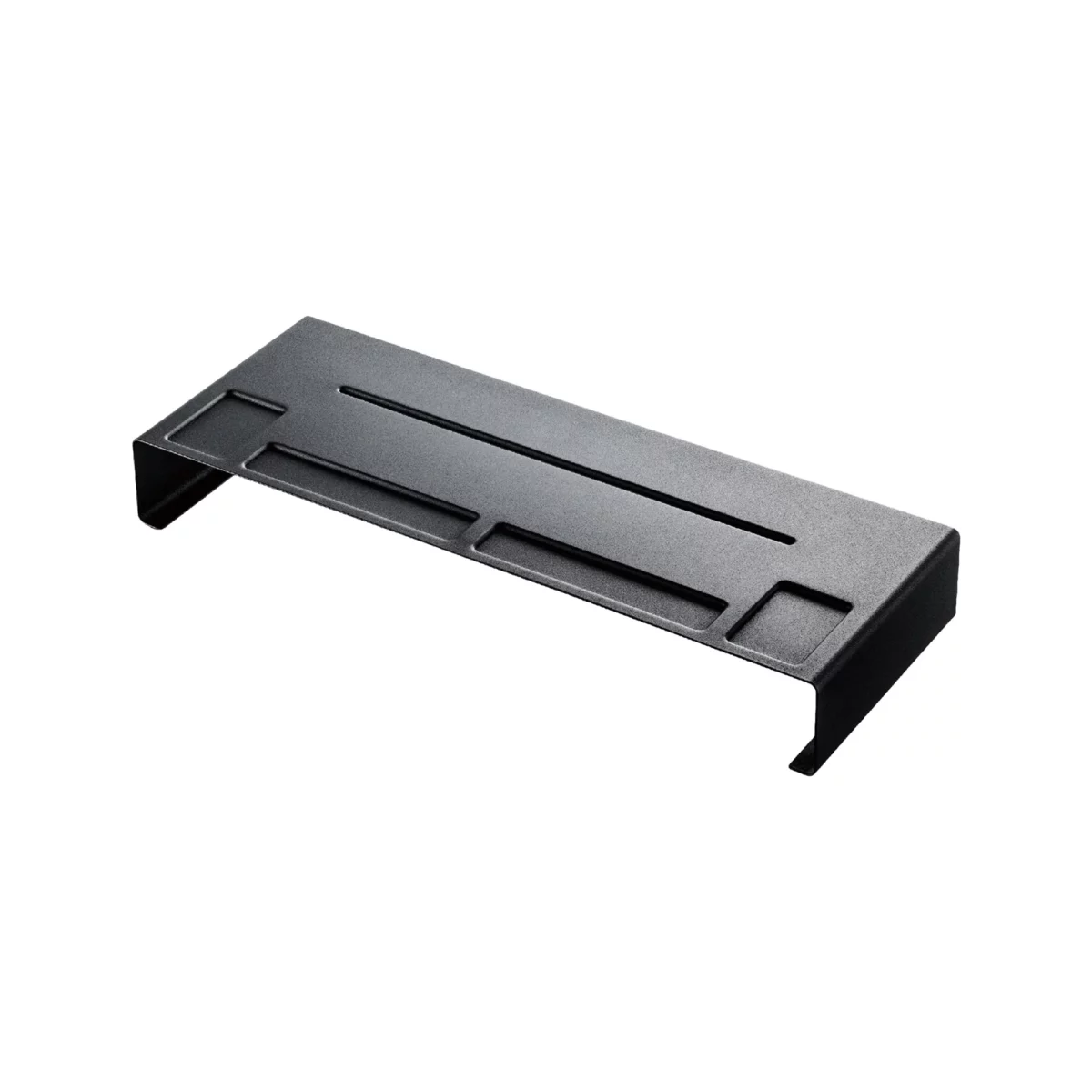 Yamazaki TOWER Monitor Stand, Black, Detail View 5 | One Horizon