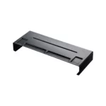 Yamazaki TOWER Monitor Stand, Black, Detail View 5 | One Horizon