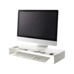 Yamazaki TOWER White Monitor Stand | One Horizon