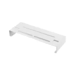Yamazaki TOWER White Monitor Stand, Detail View 3 | One Horizon