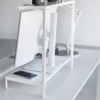 Yamazaki 2-stöckiger Monitorständer TOWER Weiss, Detailansicht 7 | One Horizon