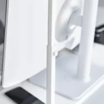 Yamazaki 2-stöckiger Monitorständer TOWER Weiss, Detailansicht 8 | One Horizon