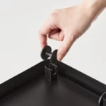 Yamazaki Mülleimer TOWER luftdicht mit Rollen Schwarz, Detailansicht 7 | One Horizon