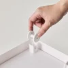 Yamazaki Mülleimer TOWER luftdicht mit Rollen Weiss, Detailansicht 7 | One Horizon
