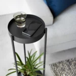 Yamazaki TOWER Plant Stand, Black, Detail View 3 | One Horizon