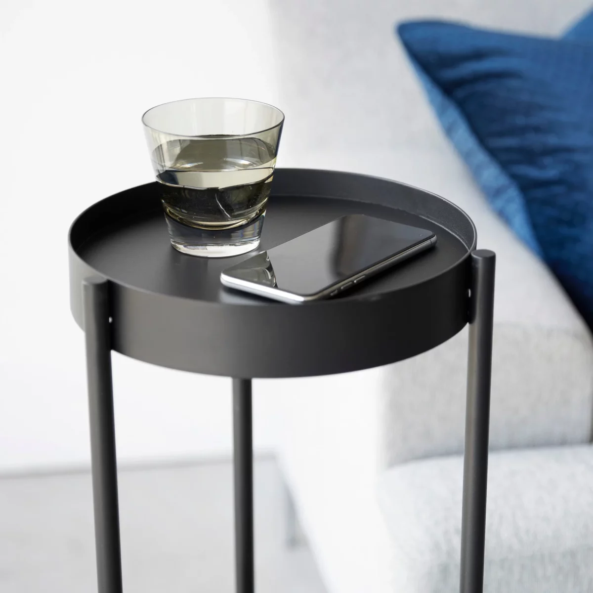 Yamazaki TOWER Plant Stand, Black, Detail View 5 | One Horizon