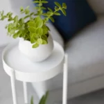 Yamazaki TOWER Plant Stand, White, Detail View 5 | One Horizon