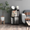 Yamazaki Schallplatten-Regal mit Rollen TOWER Schwarz, Detailansicht 8 | One Horizon