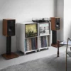 Yamazaki Schallplatten-Regal mit Rollen TOWER Weiss, Detailansicht 6 | One Horizon