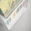 Yamazaki Schallplatten-Regal mit Rollen TOWER Weiss, Detailansicht 11 | One Horizon